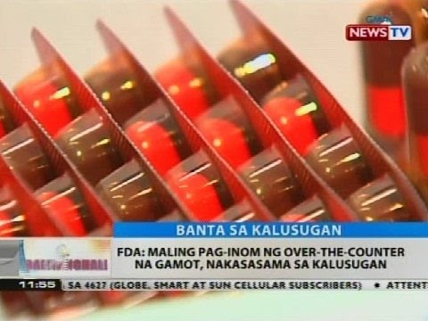 FDA: Maling pag-inom ng over-the-counter na gamot, nakasasama sa