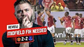 Ugarte, Mainoo or Both? Midfield Issue United 2-2 Everton Review 