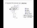Mastering Long Division with Remainders
