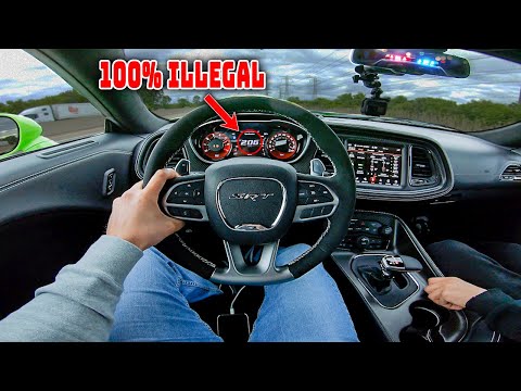 DOING 200MPH IN A DODGE DEMON 170!