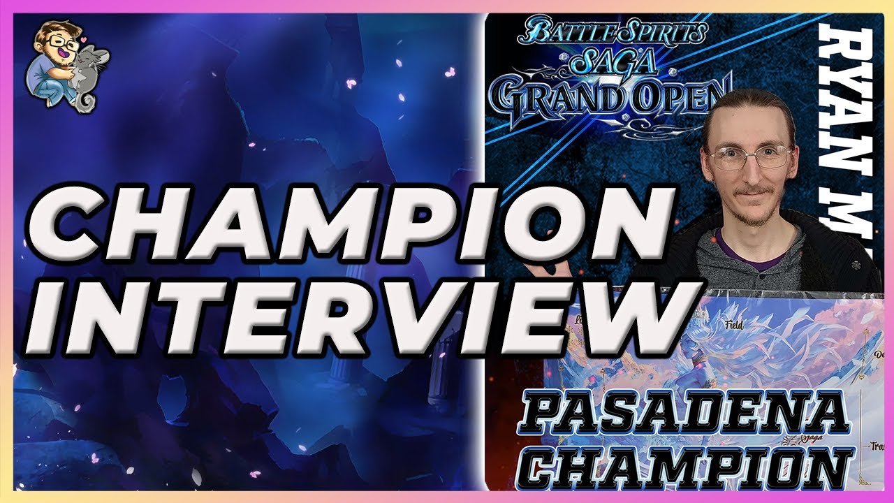 Pasadena Grand Open Winner Interview w/ Ryan Matas! | Battle Spirits Saga  Aquatic Invaders Meta