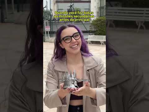 Quando você faz todas as missões secundárias antes da principal #shorts