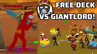 FREE Order Deathmatch Deck AGAINST GENERAL GIANTLORD SIGHTLESS! Thera And King Zarek Stick War: Saga