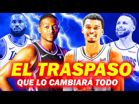 ESTE TRASPASO CAMBIARÁ LA NBA! FOX A SPURS CON WEMBANYAMA?