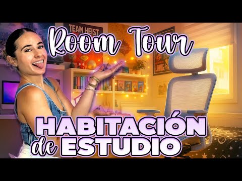 ROOM TOUR DE MI HABITACIÓN DE ESTUDIO 🔬📚 NUEVO PROYECTO Y SORPRESA PARA MI MADRE: HBADA P2