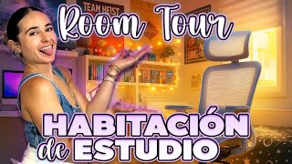 ROOM TOUR DE MI HABITACIÓN DE ESTUDIO 🔬📚 NUEVO PROYECTO Y SORPRESA PARA MI MADRE: HBADA P2