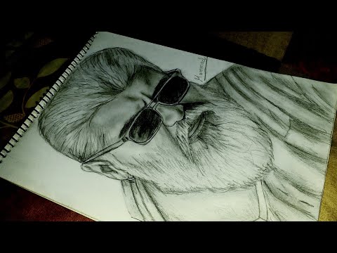 Thunivu Thala Ajith Kumar (AK) Drawing ✏#thunivu #thalaajith #ajithkumar #sketch #drawings