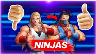 🔴NINJAS QUE NÃO USAM MÁSCARAS EM JOGOS DE LUTA? MAI E ANDY