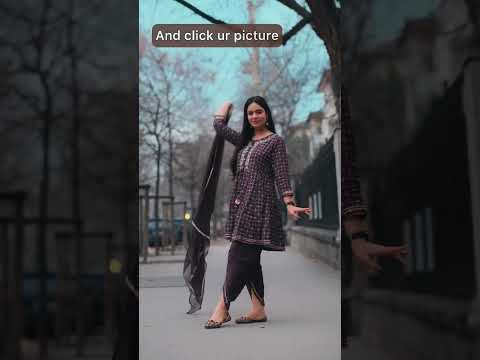How to pose better for pictures #ethnicwear #shorts || my clicks instagram