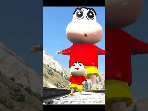 Shinchan Vs Giant Shinchan💥 #doraemon #shinchan #nobita #shorts #shortvideo