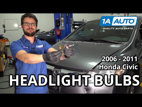 How to Replace Headlight Bulbs 2006-2011 Honda Civic