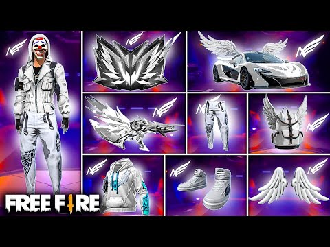 SOLO PODEMOS USAR COSAS ANGELICALES BLANCAS 🤍🪽 FREE FIRE