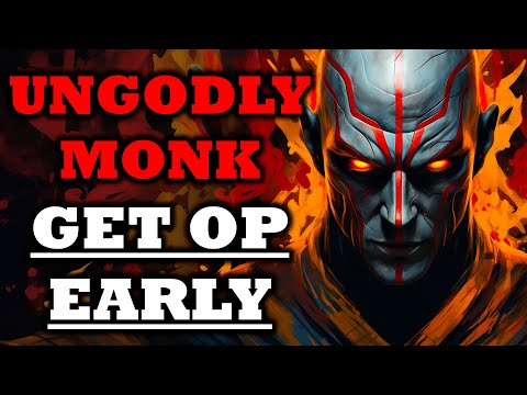 How To Be An Ungodly Overpowered Monk EARLY In Baldur's Gate 3 | Ultimate Monk Starter's Guide