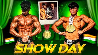 // MUSCLEMANIA 2025 SHOW DAY 🇮🇳//CLASSIC AND MEN'S PHYSIQUE CHAMPION 🥇// ~ARYAN KANDARI
