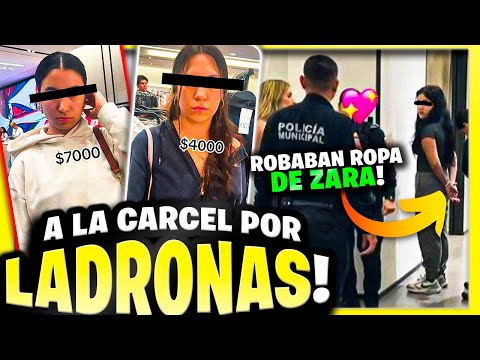 Mujeres DE ALTO VALOR son atrapadas ROBANDO ropa en ZARA 😱