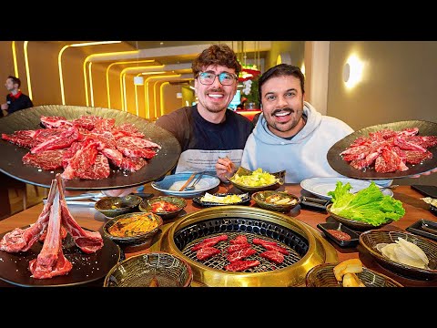 NOVA CHURRASCARIA COREANA NA ZONA LESTE I Cho Sun Gal Bi