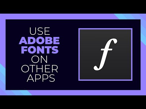 Tips: Use Adobe Fonts Outside Creative Cloud Apps?