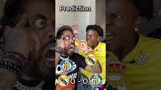 Real Madrid vs Getafe prediction  #laliga