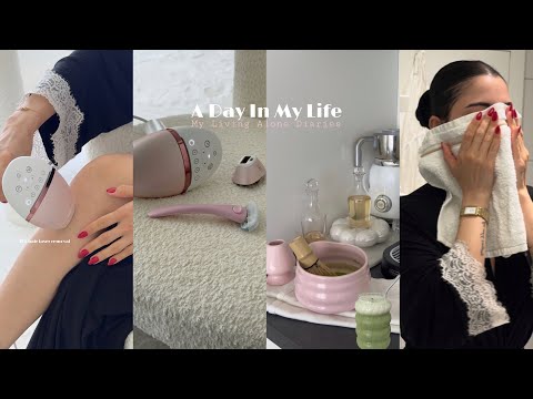 My Living Alone Diaries | Day In My Life, Finally showing you my at-home laser hair removal routine!