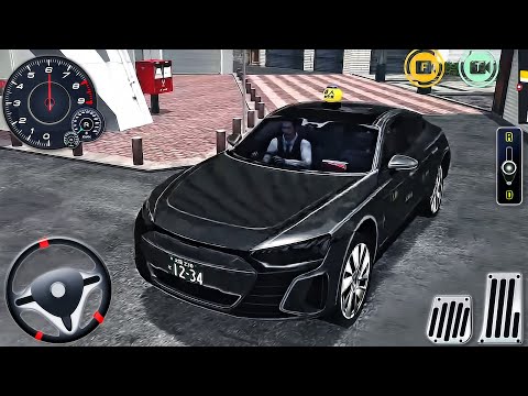 Japan Taxi Driving Simulator 3D - Real Ultimate Car Driver in City - Android GamePlay