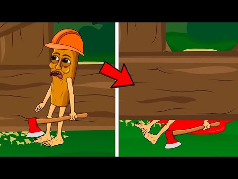 A TRISTE HISTÓRIA ORIGEM DOS BRAINROTS (TUNG SAHUR, BR PATAPIM e mais) Desenho animado animação