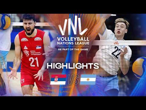 Serbia 🇷🇸 vs. Argentina 🇦🇷 - Highlights | Week 2 | Men