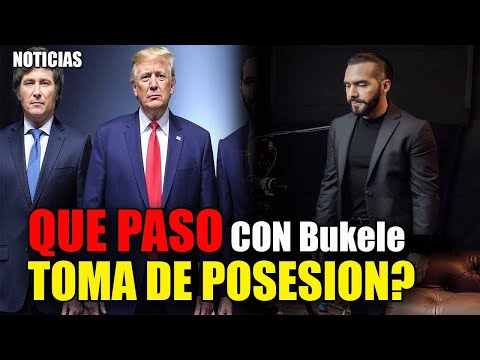 🔴 Bukele "EL GRAN AUSENTE" con Donald Trump ¿QUE PASO?