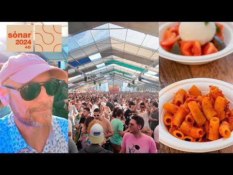 Cocinar y comer en un festival de música: Sonar 2024 & Fantástika de Bacaro