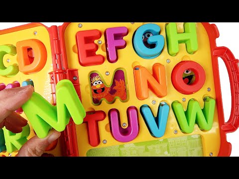 Learn to Spell with Elmo and Sesame Street Friends Alphabet Letter Set