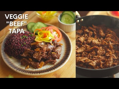 How to cook Veggie "Beef" Tapa | Vegan and Vegetarian Filipino Beef Tapa Recipe