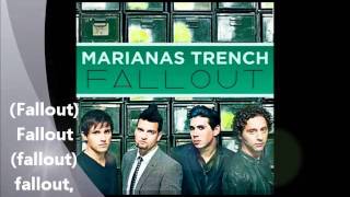 Fallout-Marianas Trench (LYRICS ON SCREEN)