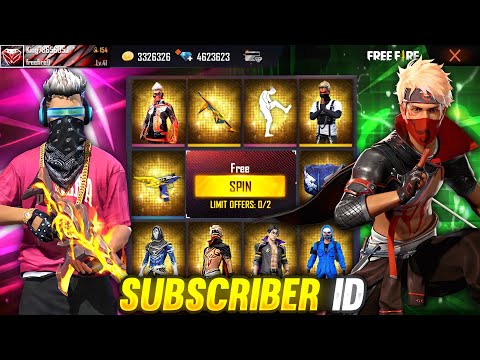 Buying 6000+ Diamonds, Rare Bundles & All Gun Skins In Subscriber ID On Special Discount Free Fire
