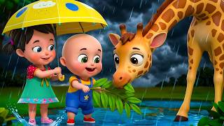 Ayi Bristi Jhepe | আয় বৃষ্টি ঝেপে | Akash ghire Megh | Bengali Rhymes By Jugnu kids Bangla