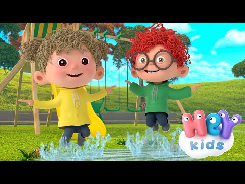 Hoppa I Polar 🌧️ Barnsånger | HeyKids - Svenska Barnprogram