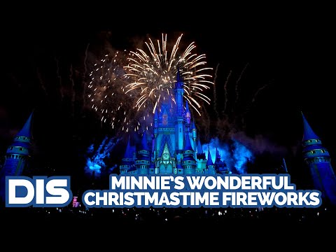 Minnie’s Wonderful Christmastime Fireworks Show 2024 | Mickey's Very Merry Christmas Party