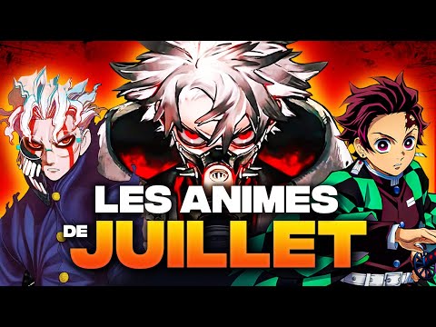 Les ANIMES qui sortent en JUILLET 2025 ! (que des masterclass)