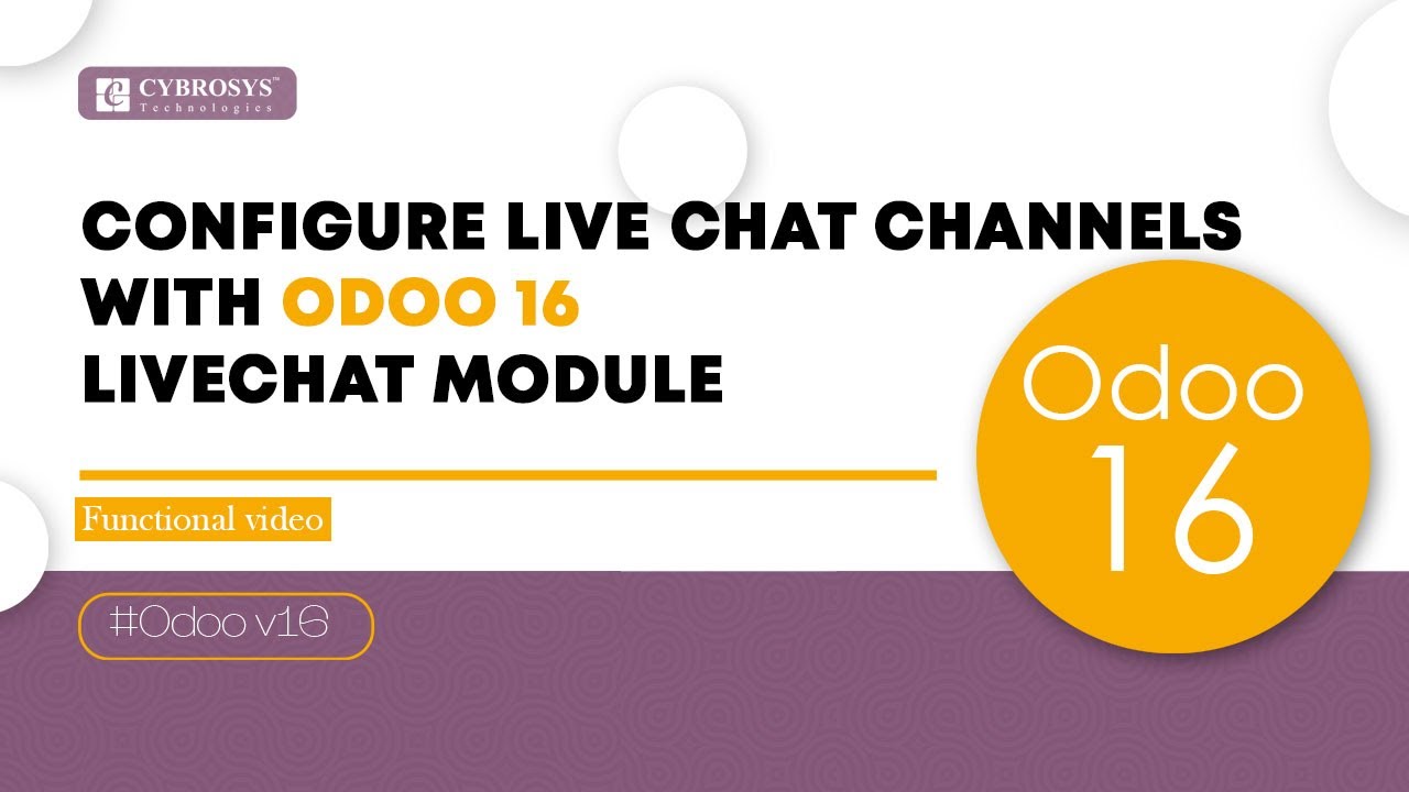 How to Configure Live Chat Channels with Odoo 16 Livechat App | Odoo 16 Live Chat App Demo | 6/5/2023

Live Chat has the highest satisfaction rating of any communication tool. It allows fast responses and it is accessible and ...