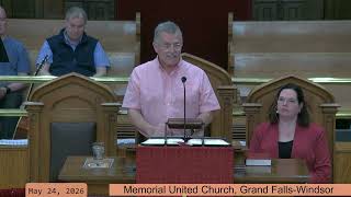 Memorial United Church 05 24 2026