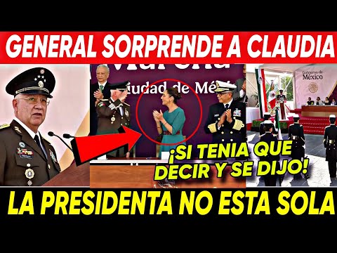 CLAUDIA ¡ES SOPRENDIDA CON SUS PALABRAS CONMOVIO A TODO MEXICO! LA PRESIDENTA NO ESTA SOLA