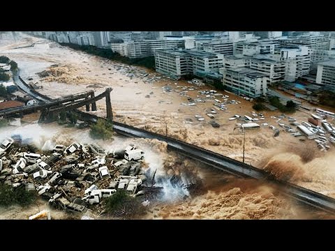 TRAGEDY IN CHINA! The dam released a huge flow of water: 900,000+ affected!