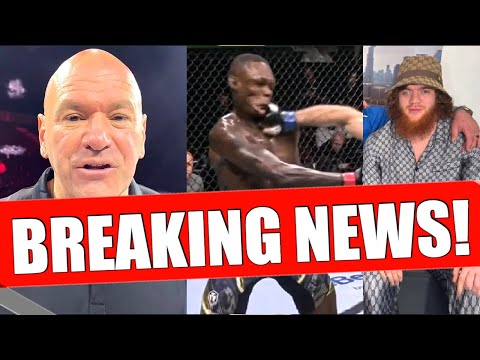 UFC fighters RELEASED after UFC Saudi Arabia Event by Dana White, Shara Bullet and Israel Adesanya