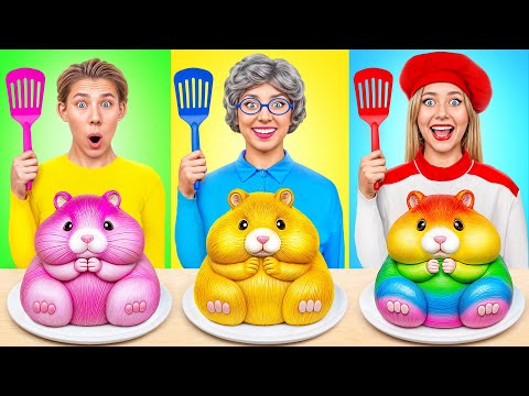 自分 vs おばあちゃんの料理チャレンジ | 面白いシチュエーション そして失敗する Multi DO Challenge