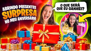 ABRINDO MEUS PRESENTES DE ANIVERSÁRIO (Teve TROLLAGEM 🤣)