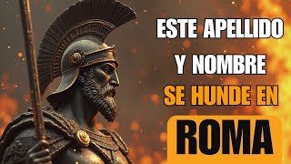 El MISTERIO del APELLIDO  que HUNDE SUS RAÍCES SECRETAS en ROMA