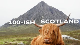 100-ish hours of Scotland Travel, Food, Views, & Sights