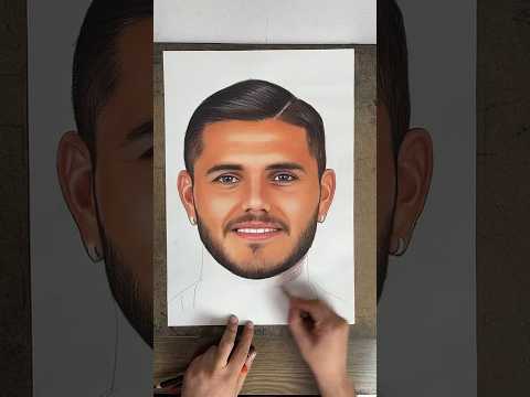 #icardi çizdik, lütfen emek görüyorsanız abone olalım, ve bol beğenelim #keşfet #çizim