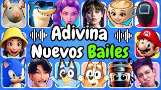 ¡Adivina Quién Baila!💃NUEVOS BAILES😱Rumi💜Merlina🖤Tralalero🦈Kpop Demon Hunters💃¿Quién Baila Mejor?🤔