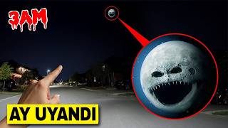 GECE 3'te AY UYANDI GÖRÜRSENİZ HEMEN ORADAN UZAKLAŞIN !! *DRONE KAMERALARINA YAKALANDI*