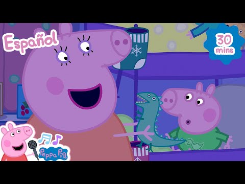 La rutina de dormir de Peppa | Canciones infantiles | Peppa Pig Spanish | Peppa Pig en Español