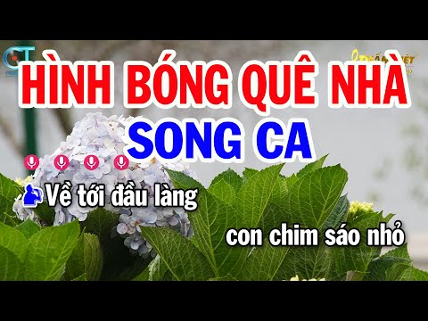 Karaoke Hình Bóng Quê Nhà Song Ca ( C#m ) Nhạc Sống Tuấn Kiệt